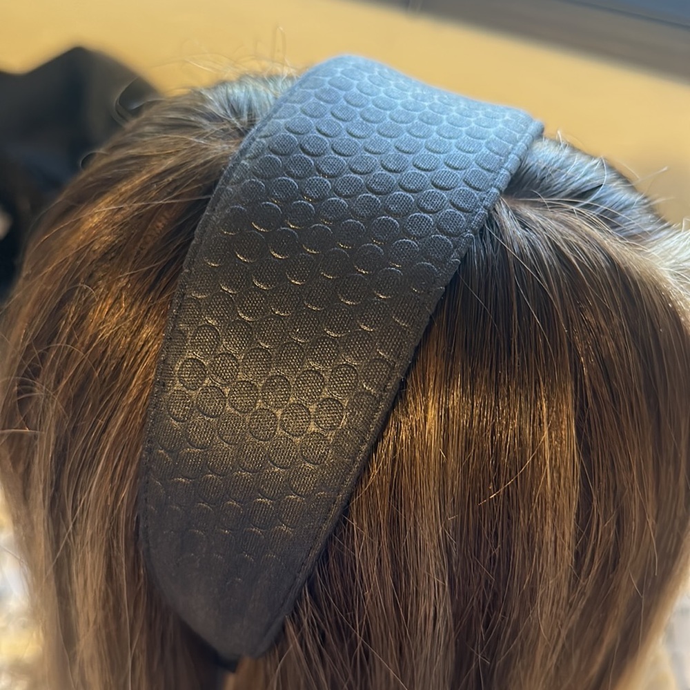 Handmade headband black